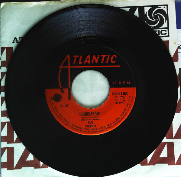 Yes - Roundabout (Vinyl, 7", Single, 45 RPM) Very Good Plus (VG+) / Very Good Plus (VG+)