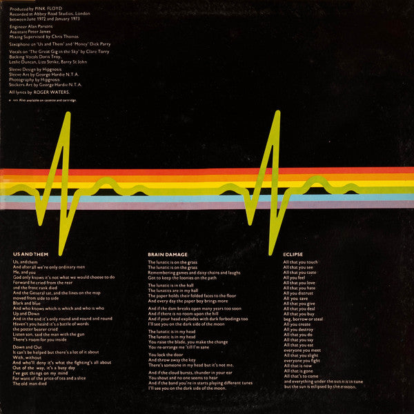 Pink Floyd - The Dark Side Of The Moon (Vinyl, LP, Album, Stereo)