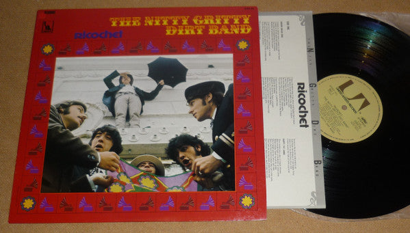 Nitty Gritty Dirt Band - Ricochet (Vinyl, LP, Album, Reissue, Stereo) Very Good Plus (VG+) / Very Good Plus (VG+)