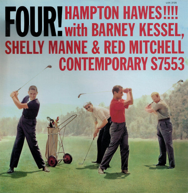 Hampton Hawes - Four! (Vinyl, LP, Album, Reissue, Stereo) Very Good Plus (VG+) / Very Good Plus (VG+)