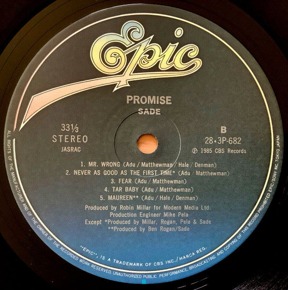 Sade - Promise (Vinyl, LP, Album)