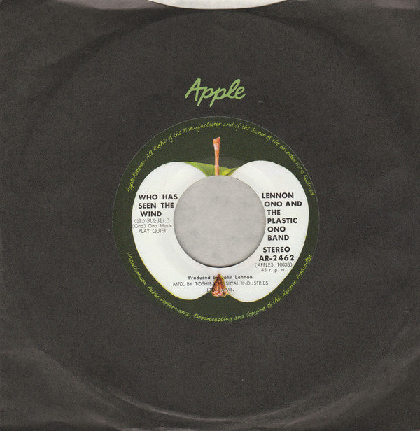 John Lennon & Yoko Ono - Instant Karma (Vinyl, 7", 45 RPM, Single) Very Good (VG) / Very Good (VG)