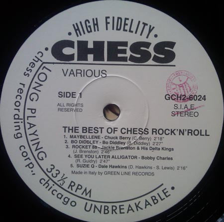 Various - The Best Of Chess Rock'n'Roll (2xVinyl, LP, Compilation) Very Good Plus (VG+) / Good Plus (G+)