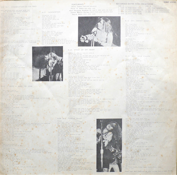 Big Brother & The Holding Company - Cheap Thrills (Vinyl, LP, Album...