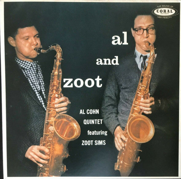 Al Cohn Quintet - Al And Zoot (Vinyl, LP, Album, Reissue, Mono)