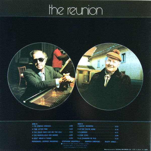 George Shearing - The Reunion (Vinyl, LP, Album) Very Good Plus (VG+) / Very Good Plus (VG+)