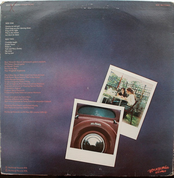 Iain Matthews - Stealin' Home (Vinyl, LP, Album, Stereo) Very Good Plus (VG+) / Very Good (VG)