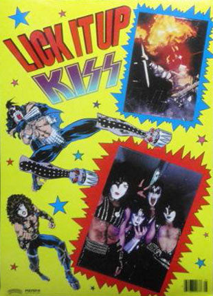 Kiss - Lick It Up (Vinyl, LP, Album) Very Good Plus (VG+) / Very Good (VG)