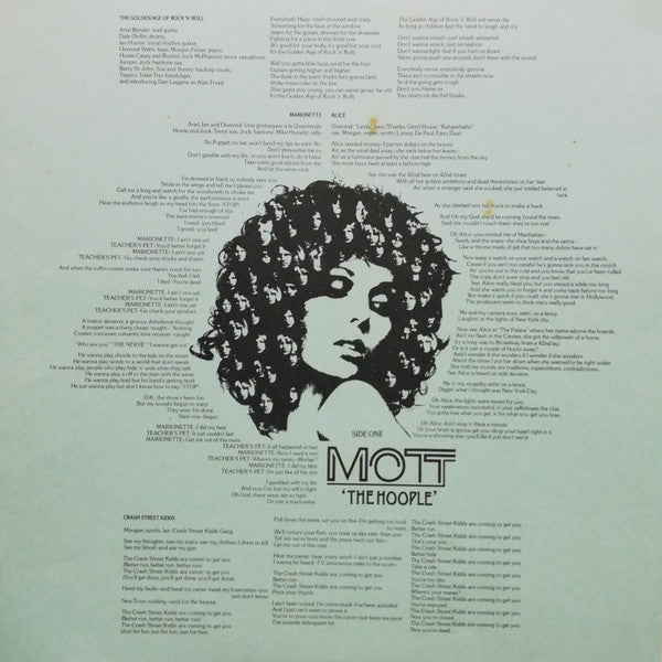 Mott The Hoople - The Hoople (Vinyl, LP, Album) Very Good Plus (VG+) / Very Good Plus (VG+)