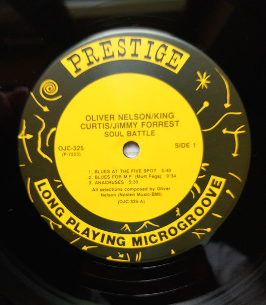 Oliver Nelson - Soul Battle (Vinyl, LP, Album, Reissue) Near Mint (NM or M-) / Very Good (VG)