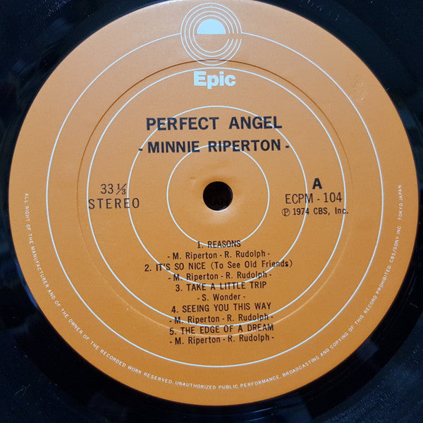 Minnie Riperton - Perfect Angel = パーフェクト・エンジェル (Vinyl, LP, Album)