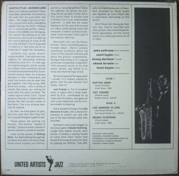 John Coltrane - Coltrane Time (Vinyl, LP, Album, Limited Edition, R...