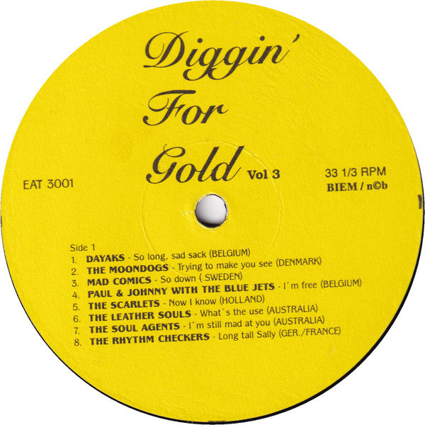 Various - Diggin' For Gold Vol 3 (Vinyl, LP, Compilation) Very Good Plus (VG+) / Very Good Plus (VG+)