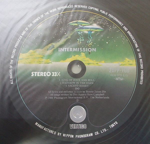 Dio (2) - Intermission (Vinyl, LP, Album) Near Mint (NM or M-) / Near Mint (NM or M-)