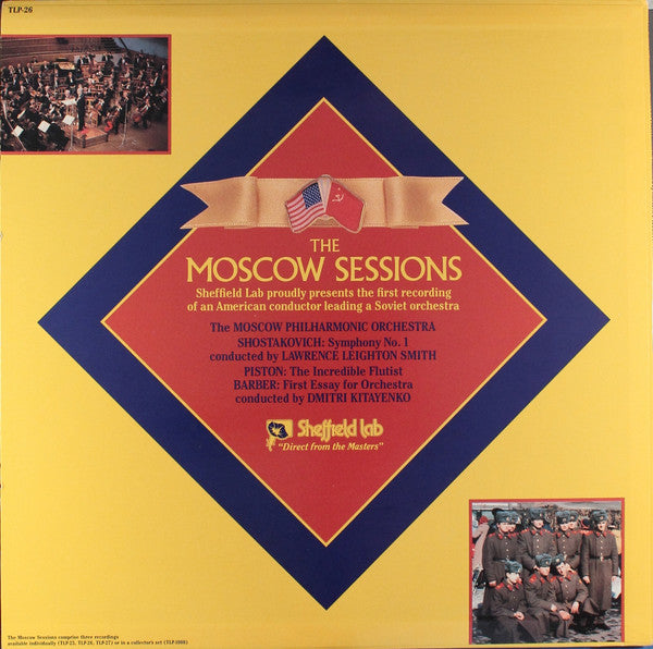 Moscow Philharmonic Orchestra - The Moscow Sessions (Vinyl, LP) Very Good Plus (VG+) / Very Good Plus (VG+)