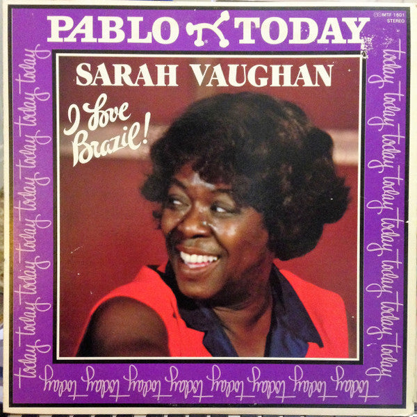 Sarah Vaughan - I Love Brazil! (Vinyl, LP, Album)