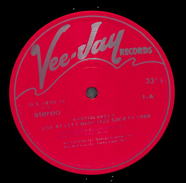 Wynton Kelly - Live At Left Bank Jazz Society 1968 (3xVinyl, LP, Album) Very Good Plus (VG+) / Very Good (VG)