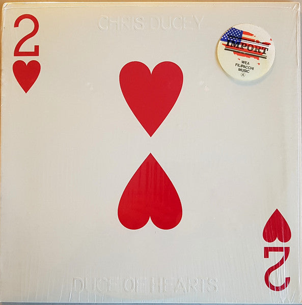 Chris Ducey - Duce Of Hearts (Vinyl, LP, Album) Good Plus (G+) / Good Plus (G+)