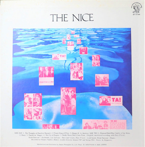 The Nice - Autumn '67 - Spring '68 (Vinyl, LP, Compilation, Reissue) Very Good Plus (VG+) / Good Plus (G+)