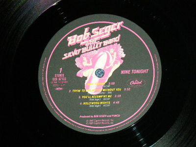 Bob Seger And The Silver Bullet Band - Nine Tonight (2xVinyl, LP, Album) Very Good Plus (VG+) / Very Good Plus (VG+)
