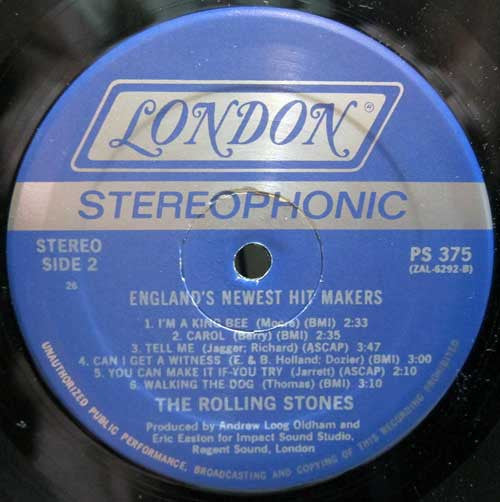 The Rolling Stones - England's Newest Hit Makers (Vinyl, LP, Album, Reissue) Near Mint (NM or M-) / Very Good Plus (VG+)