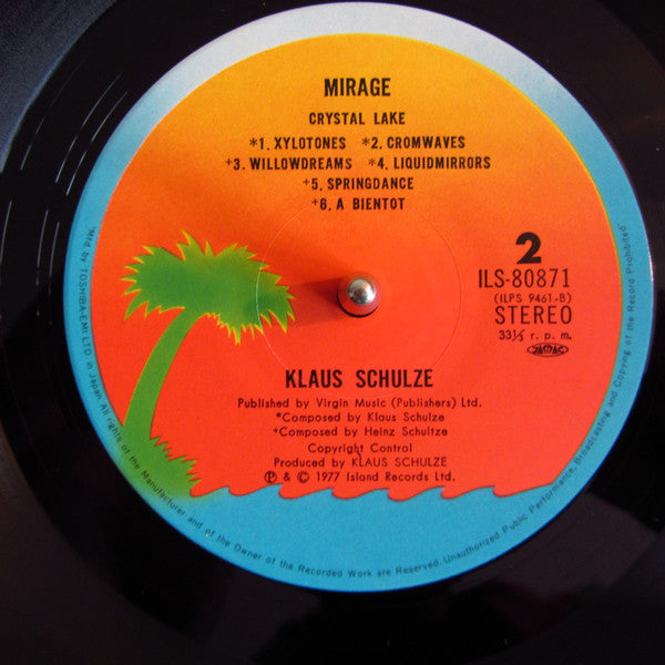 Klaus Schulze - Mirage (Vinyl, LP, Album)