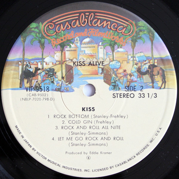 Kiss - Alive! (Vinyl, LP, Album, Reissue)