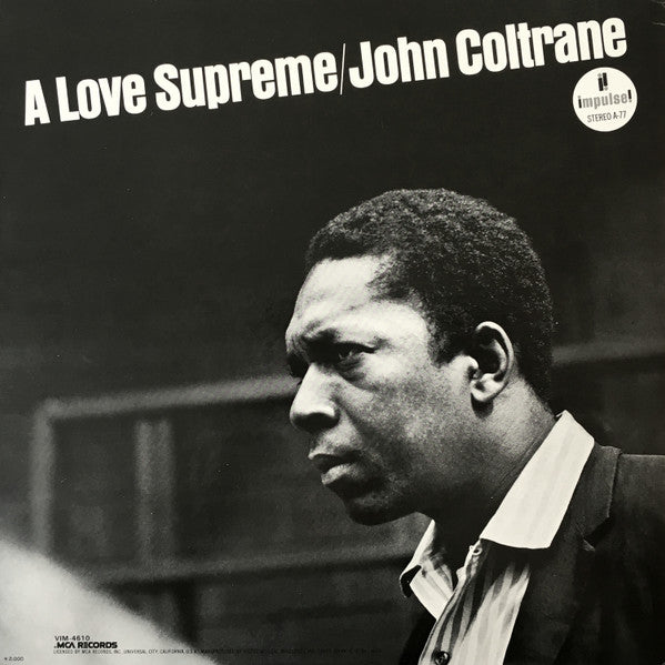John Coltrane - A Love Supreme (Vinyl, LP, Album, Reissue, Stereo)