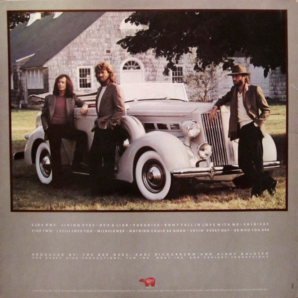 Bee Gees - Living Eyes (Vinyl, LP, Album) Very Good Plus (VG+) / Very Good Plus (VG+)