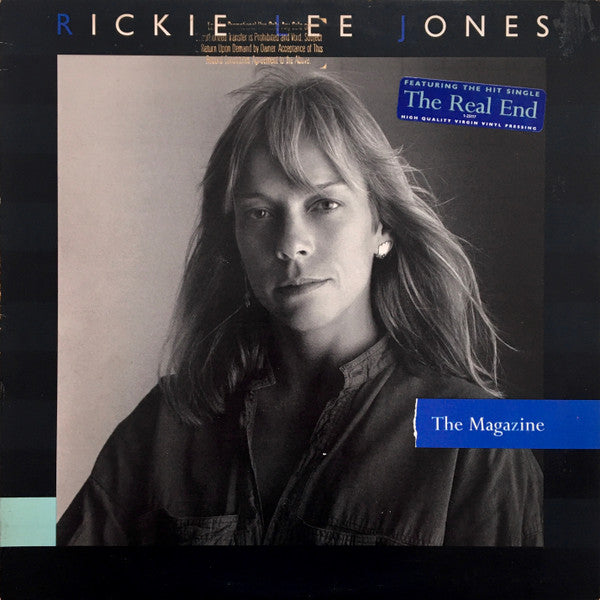 Rickie Lee Jones - The Magazine (Vinyl, LP, Album) Very Good Plus (VG+) / Very Good (VG)