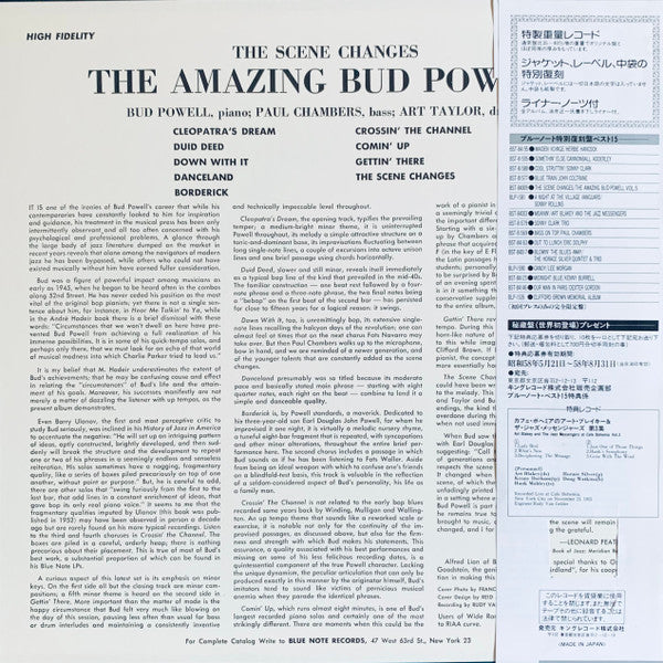 Bud Powell - The Scene Changes, Vol. 5 (Vinyl, LP, Album, Limited E...