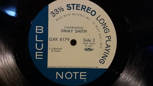 Jimmy Smith - Confirmation (Vinyl, LP, Album, Reissue) Very Good Plus (VG+) / Very Good Plus (VG+)