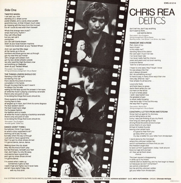 Chris Rea - Deltics (Vinyl, LP, Album) Very Good Plus (VG+) / Very Good (VG)