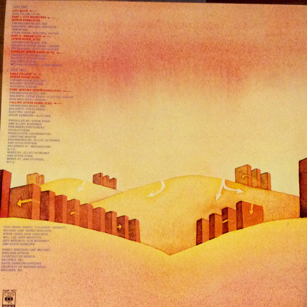 Steve Khan - Arrows (Vinyl, LP, Album) Very Good Plus (VG+) / Very Good Plus (VG+)