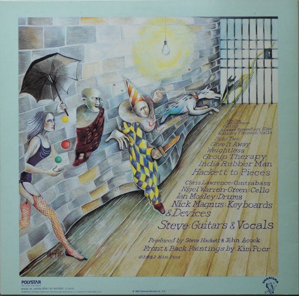 Steve Hackett - Highly Strung (Vinyl, LP, Album, Stereo)