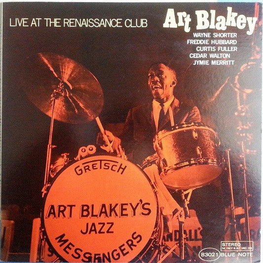 Art Blakey - Live At The Renaissance Club (Vinyl, LP, Album, Limited Edition, Stereo) Near Mint (NM or M-) / Very Good Plus (VG+)