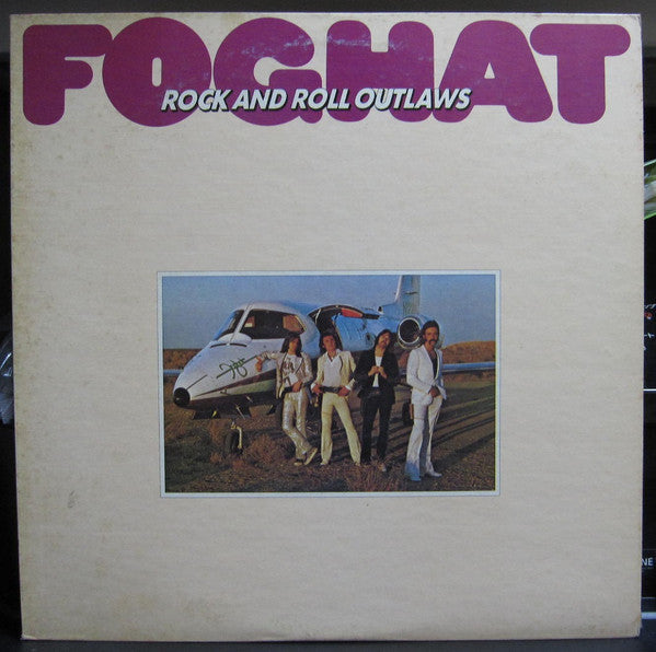 Foghat - Rock And Roll Outlaws (Vinyl, LP, Album) Very Good Plus (VG+) / Very Good (VG)