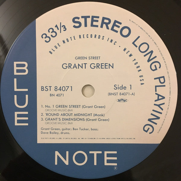 Grant Green - Green Street (Vinyl, LP, Album, Stereo, Reissue, Limi...
