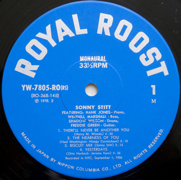 Sonny Stitt - Sonny Stitt Sonny Stitt Sonny Stitt Sonny Stitt (Viny...