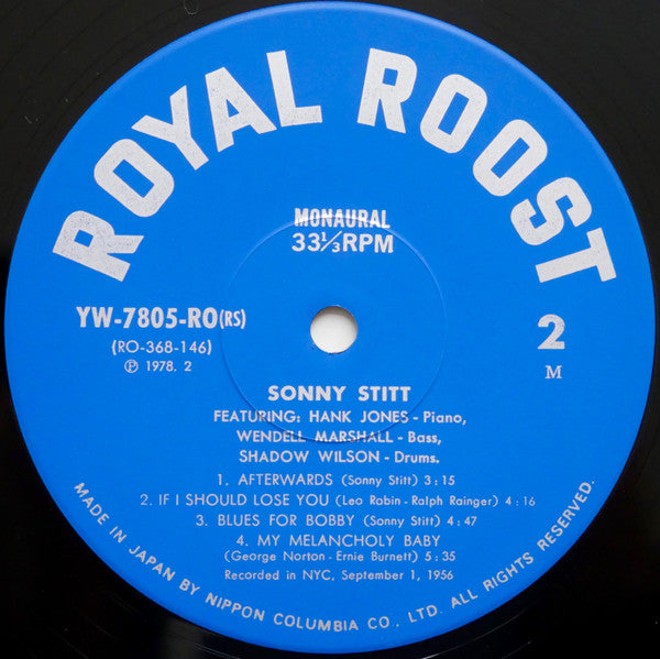 Sonny Stitt - Sonny Stitt Sonny Stitt Sonny Stitt Sonny Stitt (Viny...