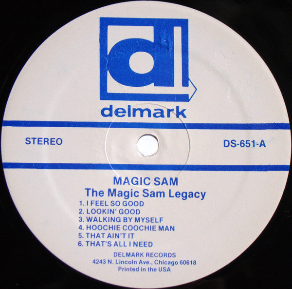Magic Sam - The Magic Sam Legacy (Vinyl, LP, Album, Stereo) Very Good Plus (VG+) / Very Good Plus (VG+)