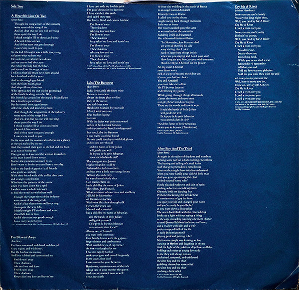 Joan Baez - Blowin' Away (Vinyl, LP, Album) Very Good (VG) / Very Good (VG)