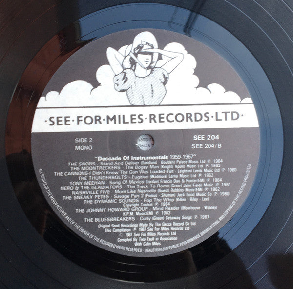 Various - Deccade Of Instrumentals 1959-1967 (Vinyl, LP, Compilation, Mono) Very Good Plus (VG+) / Very Good (VG)
