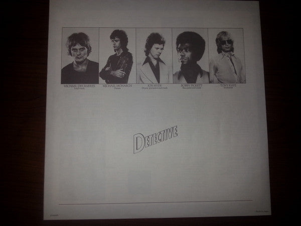Detective - It Takes One To Know One (Vinyl, LP, Album) Very Good Plus (VG+) / Very Good Plus (VG+)