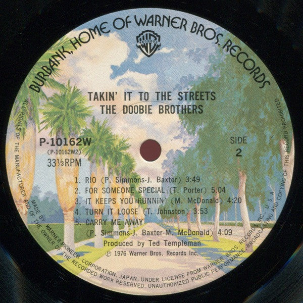 The Doobie Brothers - Takin' It To The Streets (Vinyl, LP, Album)