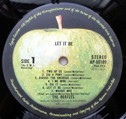The Beatles - Let It Be (Vinyl, LP, Album)