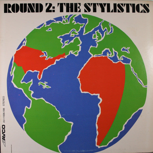 The Stylistics - Round 2 (Vinyl, LP, Album, Repress, Stereo) Good Plus (G+) / Very Good (VG)
