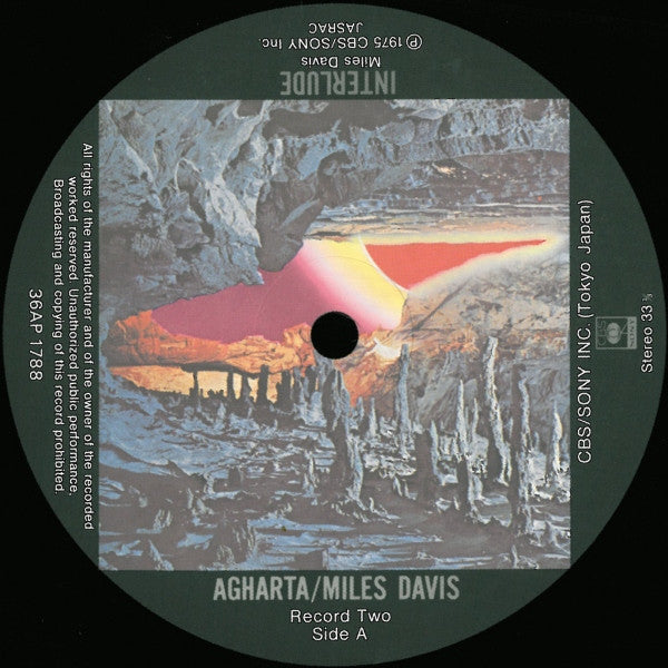 Miles Davis - Agharta (Vinyl, LP, Album, Reissue)