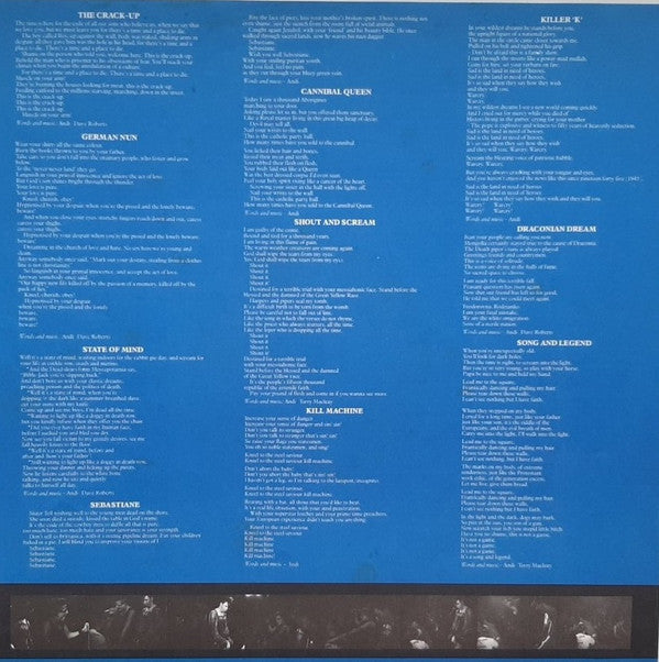 Sex Gang Children - Song And Legend (Vinyl, LP, Album) Near Mint (NM or M-) / Very Good Plus (VG+)