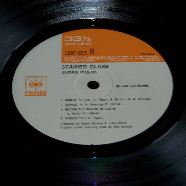 Judas Priest - Stained Class = ステンド・クラス (Vinyl, LP, Album, Stereo)